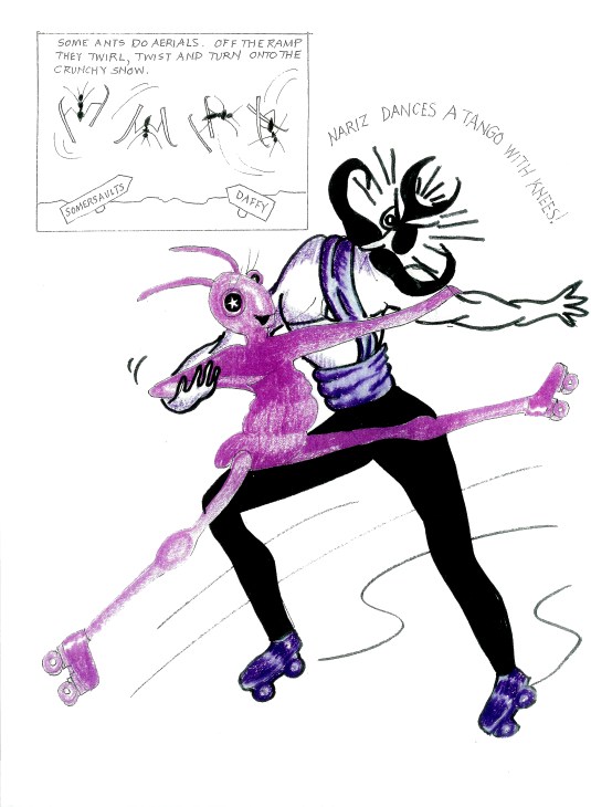 The flimflam (flamboyant ants)