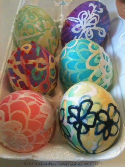 Batik Easter Eggs