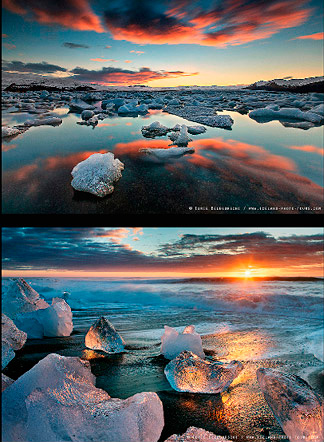 Iceland Volcano Glacier 