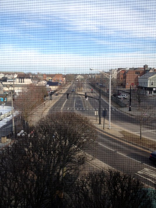 View from the Newport Bay Yacht Club