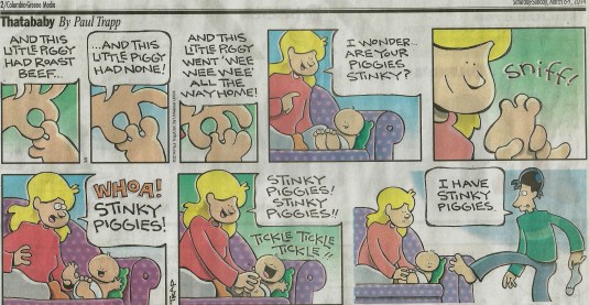 I started with salt; Added "piggies"; David added "stinky"; and Paul Trapp used "stinky piggies". Oh the indignity of us all!