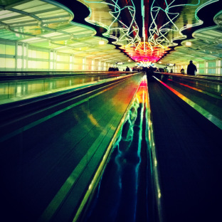 Chicago O'Hare Airport by Cheri Rowlands