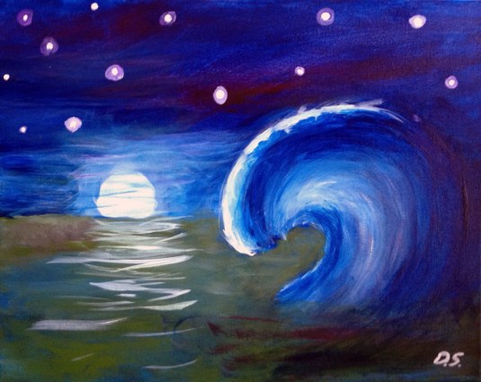 Don's Loch Ness Monster @thepaintmixer.com May 29,2014