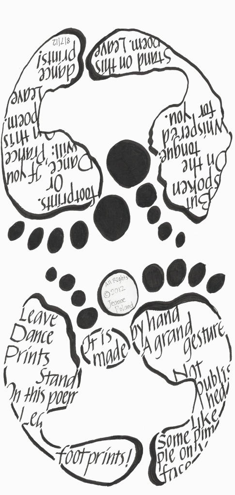 Footprints I've left behind...