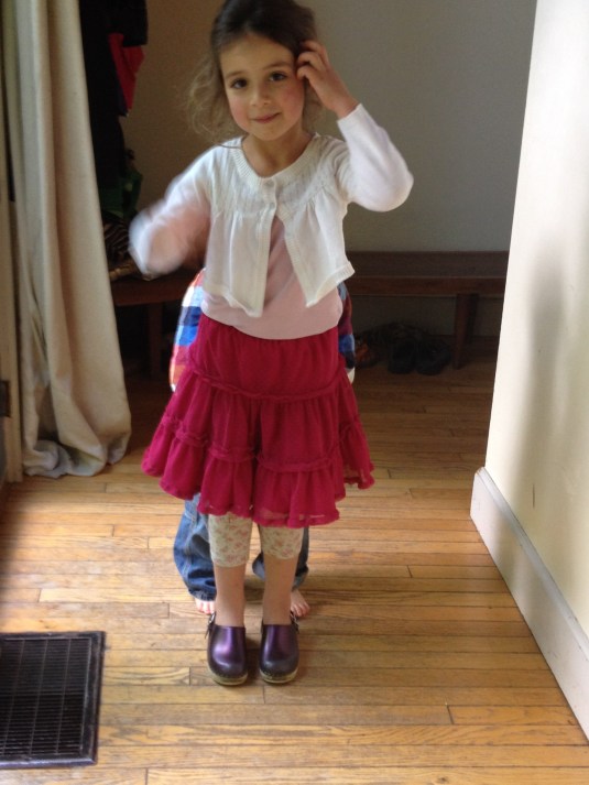 Who's hiding behind Annika?