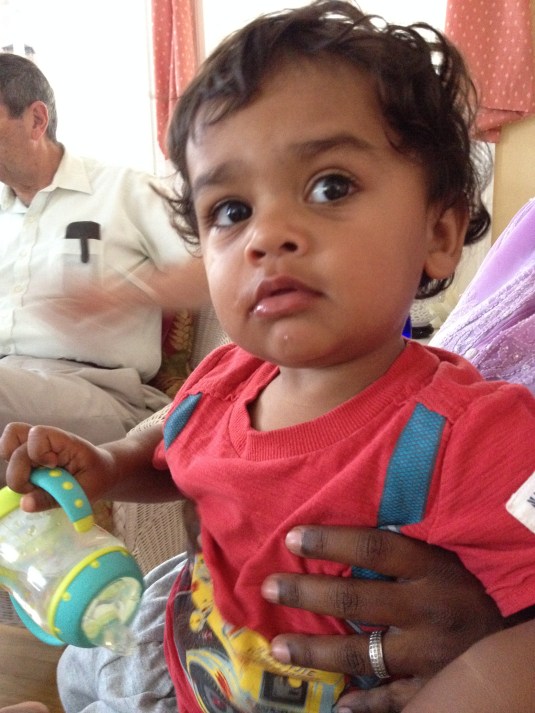 Meeting Kavi at Ginger's House