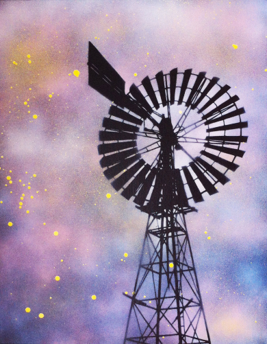 Can wind blow the rainbow away?