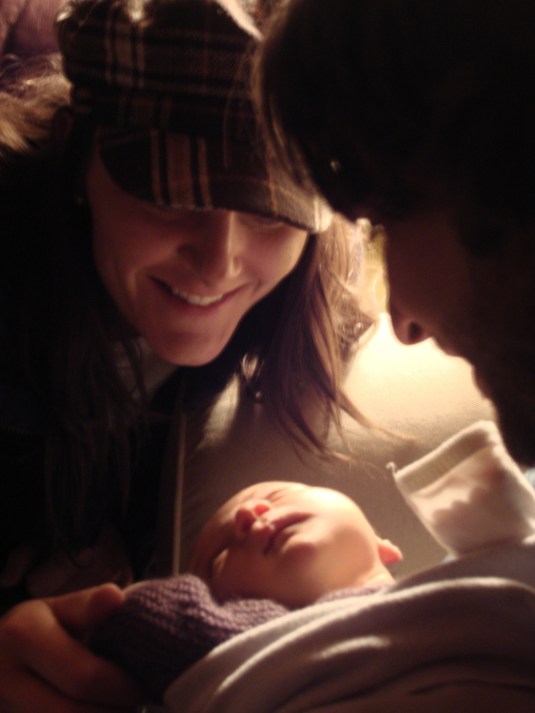 Quenby, Mike, Annika December 2009