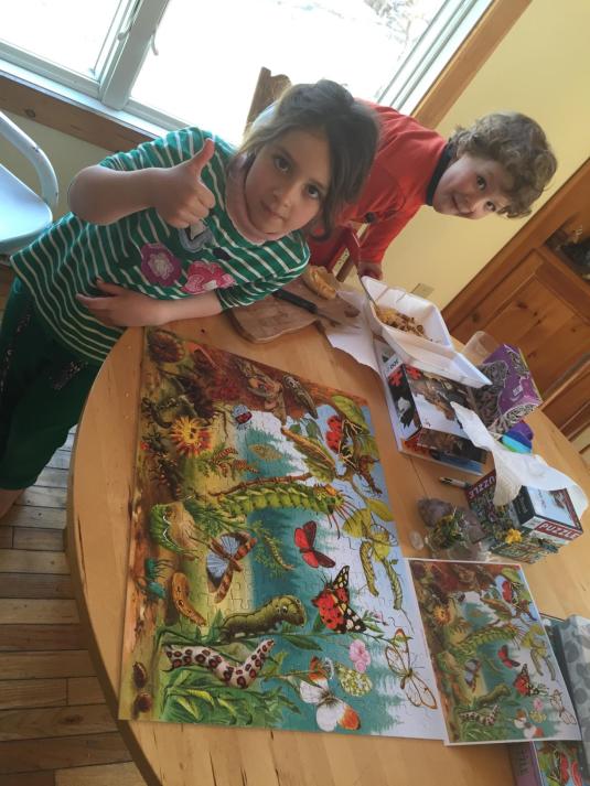 Annika's Six Year Old  250 word puzzle extravaganza! 4-2015