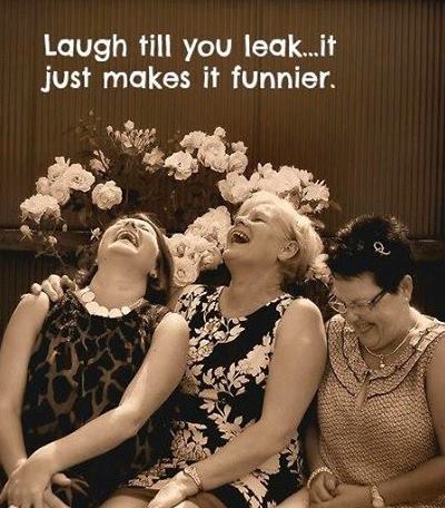 Laugh 'til you leak