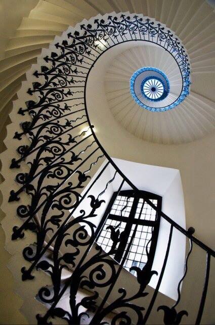 spiral staircase to the light 