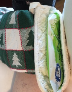 Ice Pack a la frozen peas