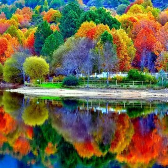 Autumn or imagination?