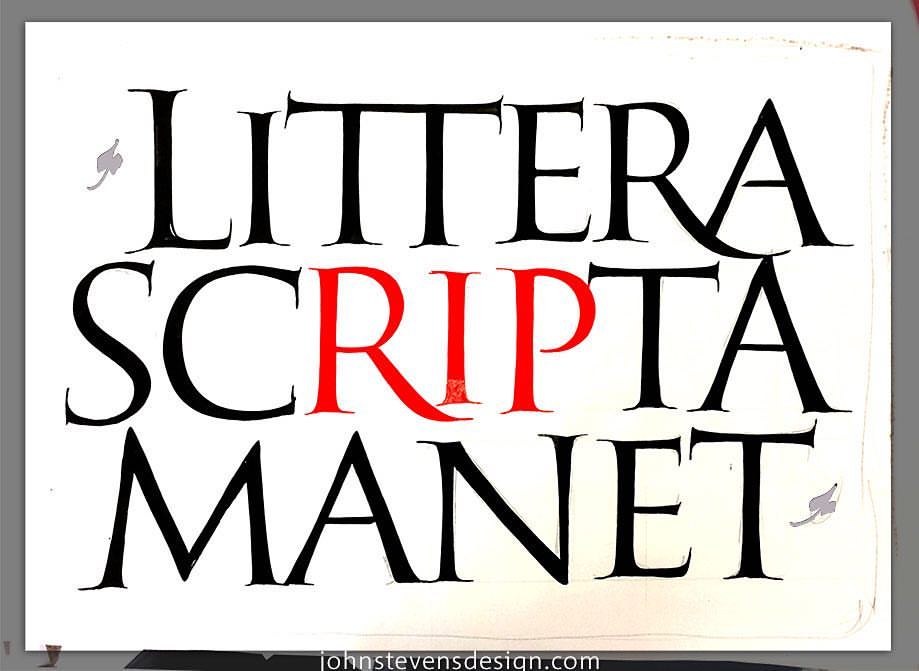 the written wordnotdead