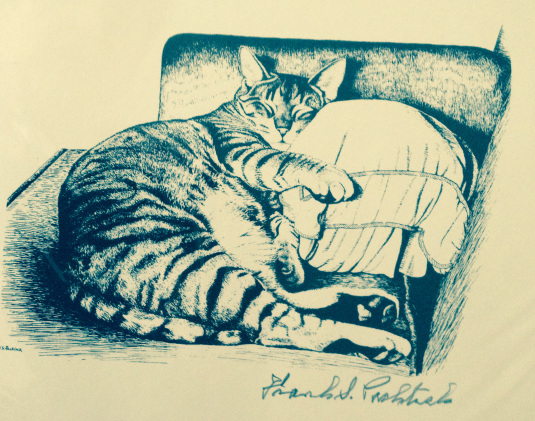 etching by Frank Packlick