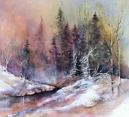 ThegreensinsnowfromDonnaDaniel