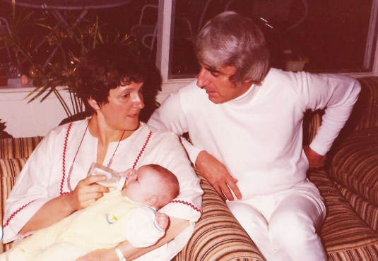 Quenby's Backyard Baptism 1975