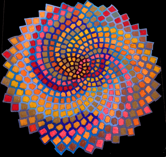Fibonacci created the math Jeanne created the colors